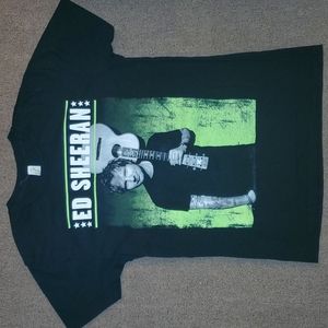 Ed Sheeran concert tour graphic tee